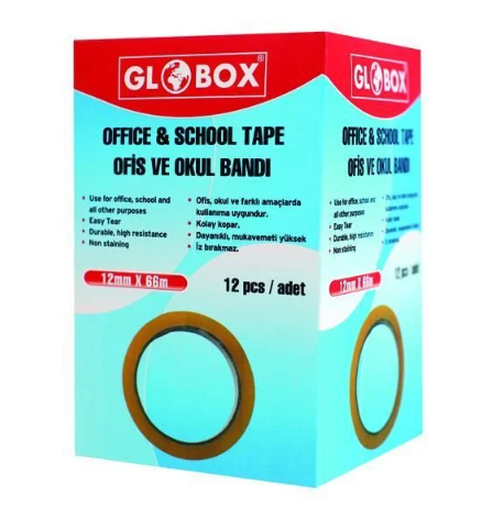 Globox Ofis Okul Bandı 12Mmx66M 6955