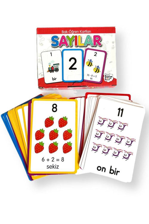 Karatay Bak Öğren Kartları Sayılar