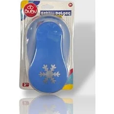 Bubu Eva ve Kağıt Kesen Şekilli Delgeç Kar Tanes 3
