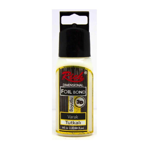 Rich Folio Bond (Boyutlu Varak Tutkalı)  60ml