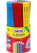 Fatih Kurşun Kalem Jumbo Üçgen Başlangıç Kalemi-72
