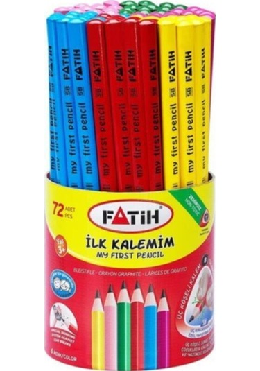 Fatih Kurşun Kalem Jumbo Üçgen Başlangıç Kalemi-72