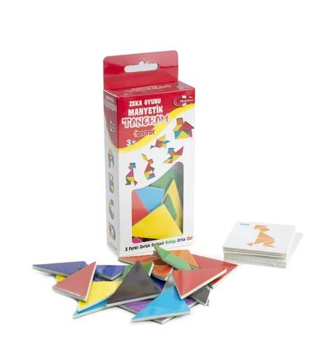 Dıytoy Manyetik Tangram 3+ 36Prç -My1321