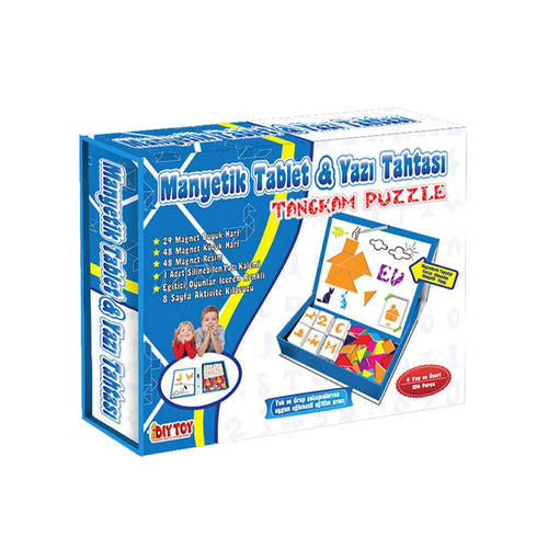Dıytoy Manyetik Tablet Tangram Ve Yazı Tahtası