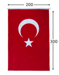 Ormi Alpaka Türk Bayrağı 200x300cm