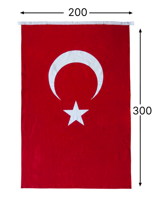 Ormi Alpaka Türk Bayrağı 200x300cm