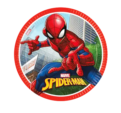 Kika Spiderman Crime Fighter Karton Tabak 23cm 8 L