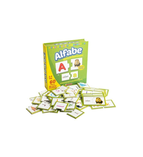 Dıytoy Alfabe Eğlenceli Bulmacalar 2-6 Yaş 60Prç