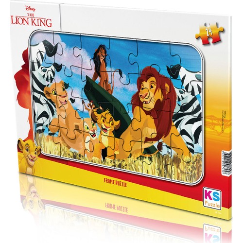 Ks Frame Puzzlelion King 24 Prç Lk704