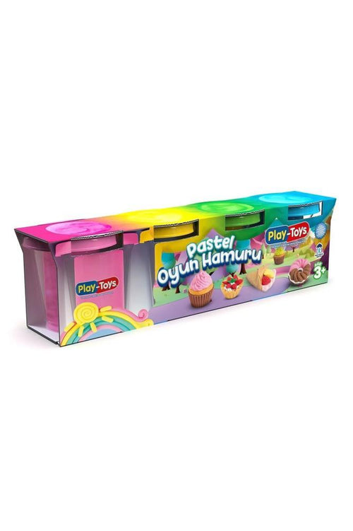 Playtoys Oyun Hamuru Pastel 4x100gr