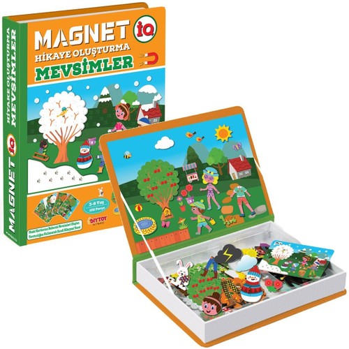 Dıytoy Magnet Iq Hikaye O.Mevsimler 102Prç Iq1505