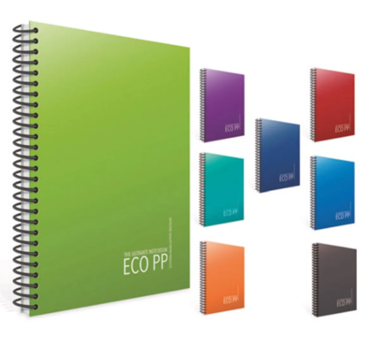 Gıpta A4 Defter Eko Spiralli PP 80yp Kareli