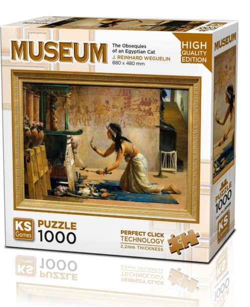 Ks Puzzle 1000 The Obsequiles of an Egyptian Cat