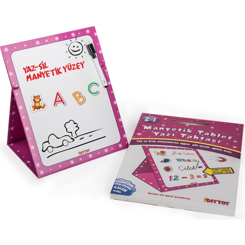 Dıytoy Manyetik Yazı Tahtası Kız Pembe Mtm8512