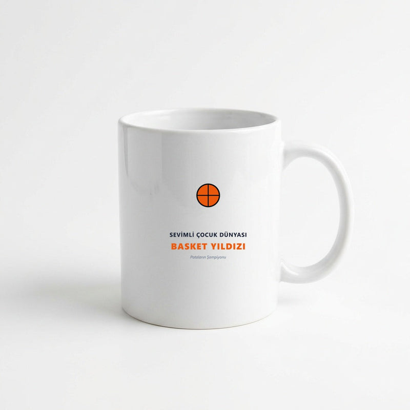 Geleceğin Basketbol Yıldızı Pota Figürlü Çocuk Kupası 330 ml