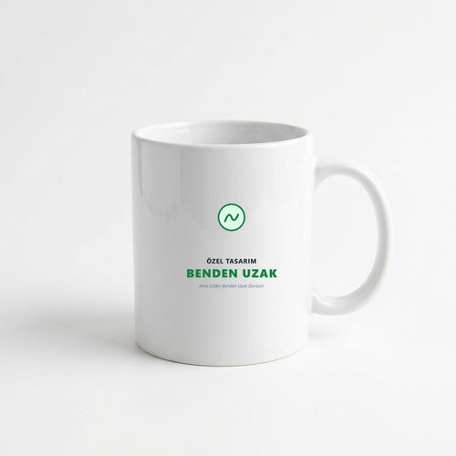Bana Dokunmayan Yılan Bin Yıl Yaşasın Esprili Kupa 330 ml