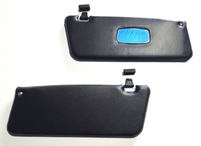 NEW Sun Visor for R107 Mercedes 280SL 350SL 380SL 420SL 450SL BLACK Color PAIR