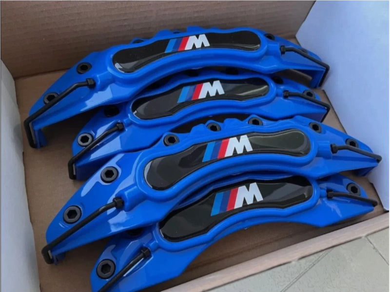 Universal Blue Brake Caliper Covers 4PCS for BMW F10 F30 E90 E60 X1 X3 330 E36