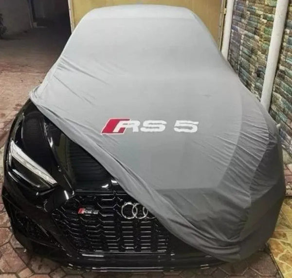 Custom Fit Indoor Car Cover for Audi RS5 – Soft Stretch Brea - Bazarry Auto