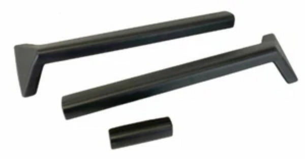 NEW 3 piece of Porsche Dash Knee Pad FOR 911 912 930 - 1969 - 1985 BLACK - SET - Bazarry Auto