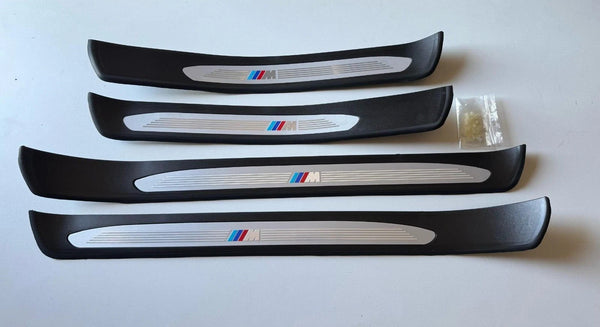 Door Sill Cover Protector Plate Set 4 pcs For BMW E60 M5 - Bazarry Auto