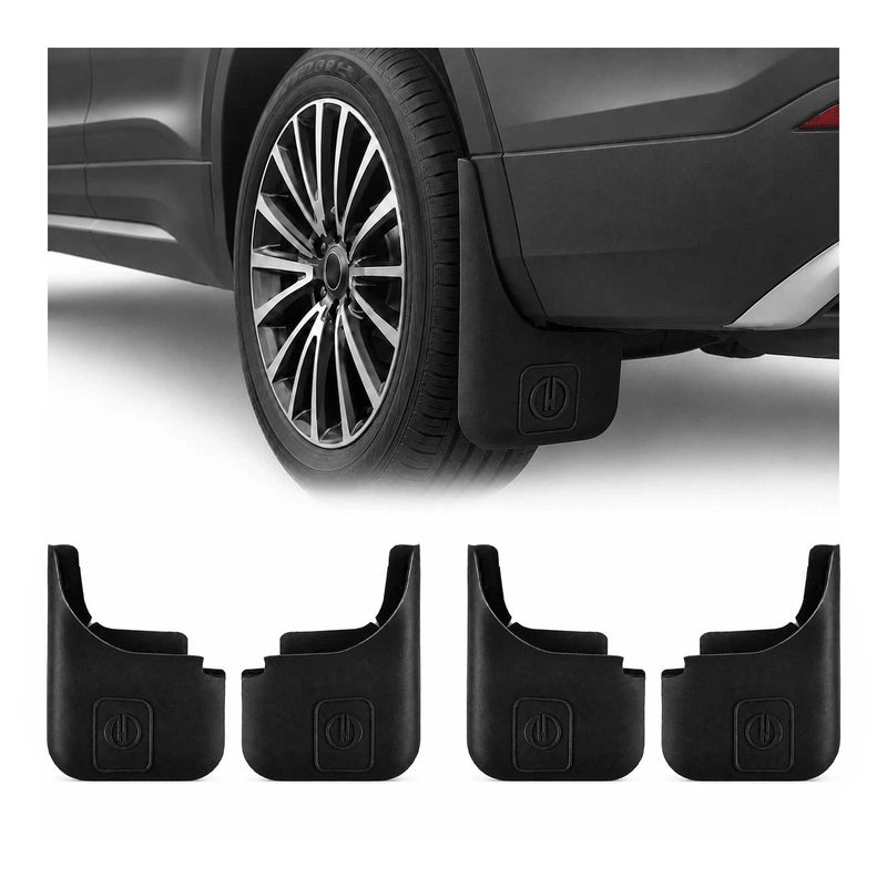 Mud Guards Splash Mud Flaps for BMW X3 E83 2004-2010 ABS Black 4Pcs