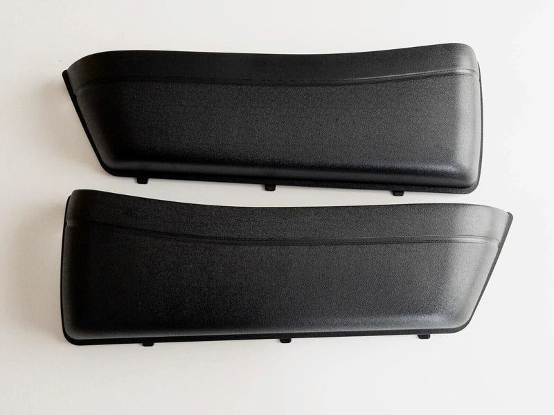 NEW Mercedes W123 door pockets door shelf left + right for door panel BLACK