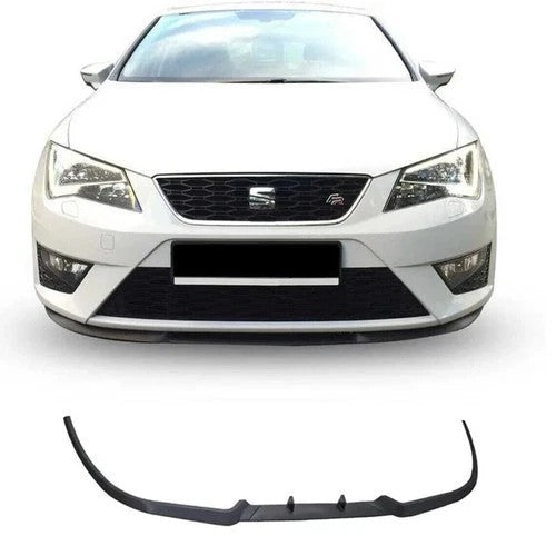 SEAT LEON MK1 MK2 MK3 CUPRA FRONT SPLITTER LIP SPOILER UNIVERSAL 3 PCS