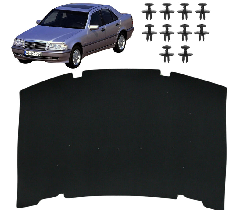 Hood Insulation Foam Pad for MERCEDES W202 1993-2000 Sound Insulating Engine