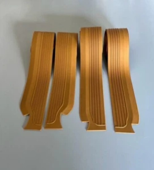 for Mercedes-Benz W114 - W115 Door Rubber Sill Covers, palomino, NEW