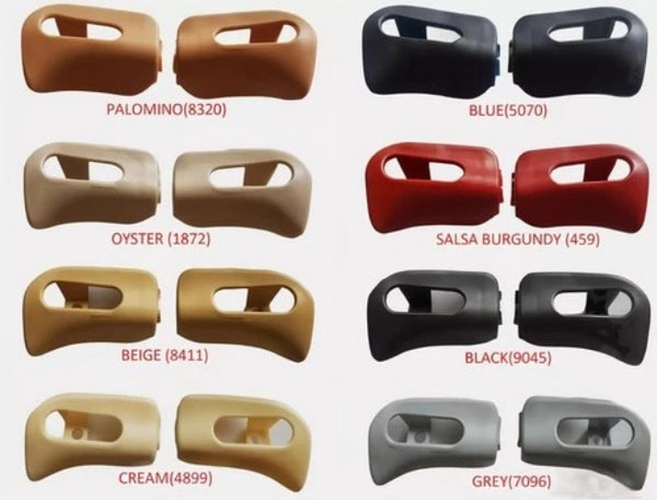 Mercedes-Benz R129 SL Sun Visor Trim Caps SL280, SL320, SL500, SL600 2 pcs L&R - Bazarry Auto