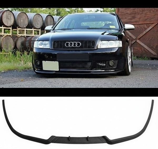 For Audi A4 S4 B6 8E Front Bumper Cup Chin Spoiler Lip Splitter Valance - Bazarry Auto