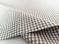 Sitting Embossed Fabric Upholstery Pepita Houndstood for Porsche WHITE-GREEN