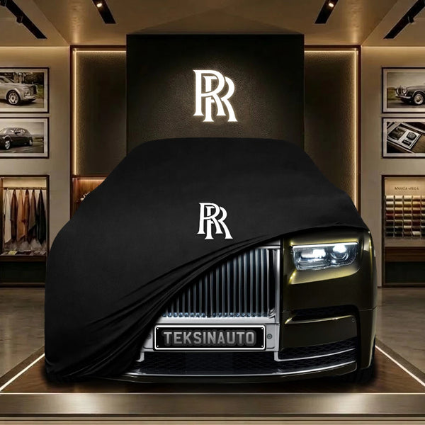Rolls Royce Phantom Custom Fit Indoor Car Cover Soft Stretch Fabric - Bazarry Auto