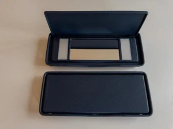 Mercedes Sun Visor Vanity Mirror R107 560SL W123 W126 560SE 560 SEC DARK BLUE - Bazarry Auto
