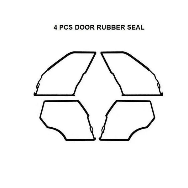 Door Seals Weatherstrip Seal Gaskets for BMW E90 3 SERIES 320 330 320 2005-2012 - Bazarry Auto