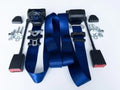 NEW Seat Belt for 914 Porsche with Brackets - BLUE