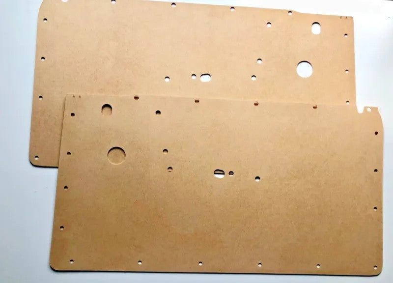 NEW 2 * Bmw all E10 1502-2002 tii Interior Door Panel Restoration Backing Board
