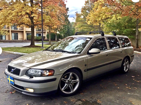 For Volvo S60R V70 Front Bumper CUPRA R Euro Spoiler Lip Valance T5
