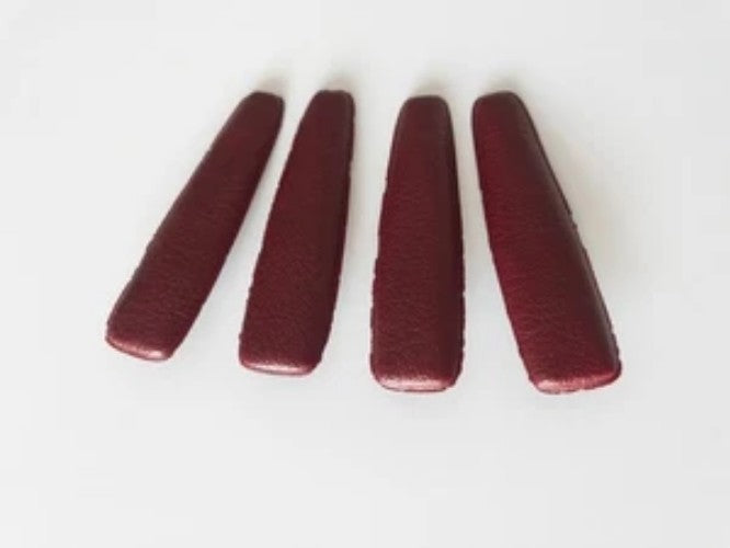 Burgundy Window Crank Handle Pad Cover for Mercedes R107, W109 W115 W116 W123