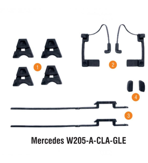 Sunroof Repair Kit 10pc for Mercedes-Benz A-Class W176 W177 - Bazarry Auto