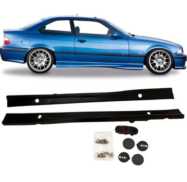 Side skirt set For BMW E36 M3 M SIDE SKIRTS SIDESKIRTS ABS PLASTIC SILL COVERS - Bazarry Auto