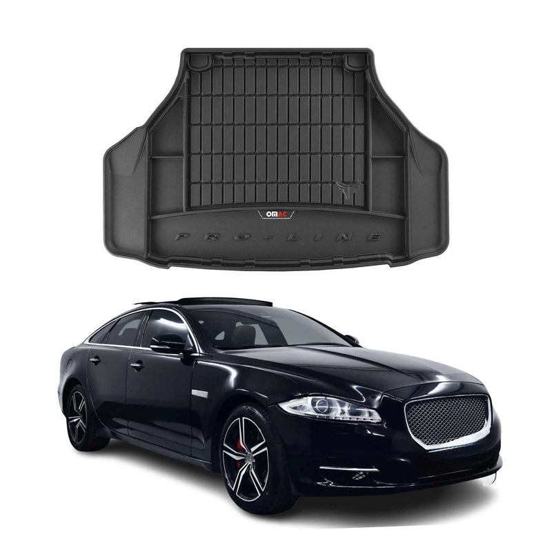 OMAC Premium Cargo Mats Liner for Jaguar XJ X351 2010-15 All-Weather Heavy Duty
