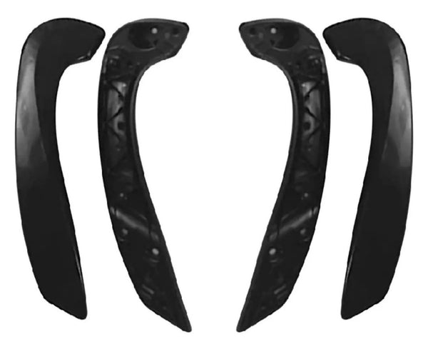 Front Inner Door Handle Grip Black 809540001R for Renault Megane MK3 Fluence - Bazarry Auto