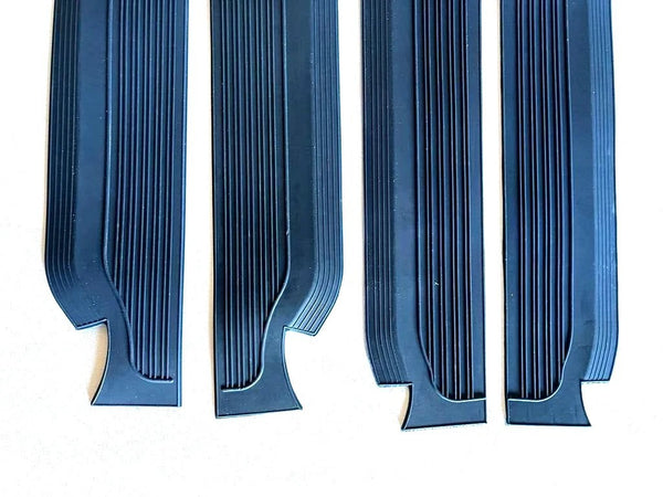 for Mercedes-Benz W114 - W115 Door Rubber Sill Covers, dark blue, NEW - Bazarry Auto