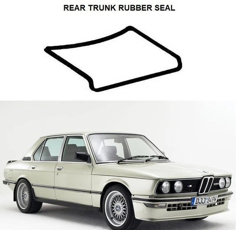 For BMW E28 5 SERIES REAR TRUNK LID SEAL RUBBER Gaskets 520 530 535 525 540