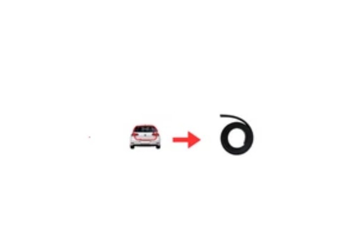 RUBBER REAR DOOR SEAL KIT SUITABLE VW Golf 6 Golf 7 2008-2017
