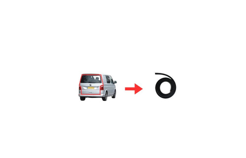 RUBBER REAR DOOR SEAL KIT SUITABLE VW T5-T6 (2003-On)