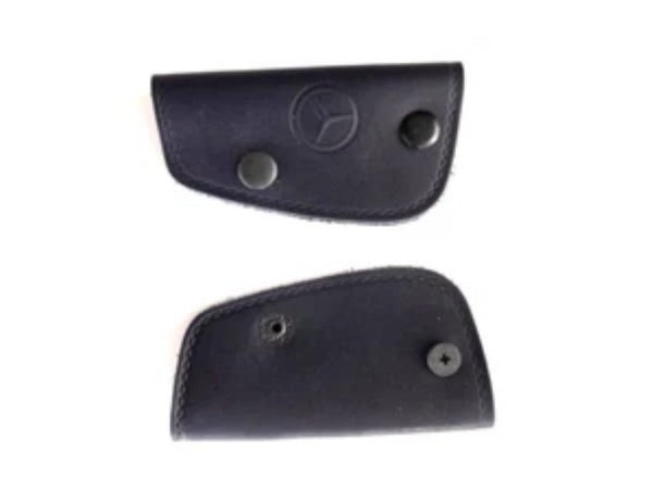 Key Cover Holder Genuine Leather Mercedes Benz Classic 1088900661 BLUE - Bazarry Auto