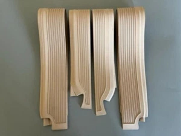 Door Sill Rubber Mat cover for Mercedes-Benz W108 W109, 250S 250SE 280S CREAM - Bazarry Auto
